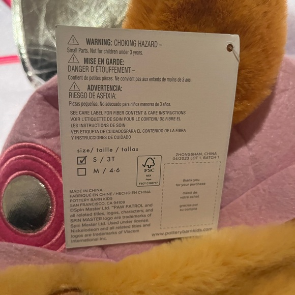 Paw patrol Skye costume 3T - Picture 6 of 6